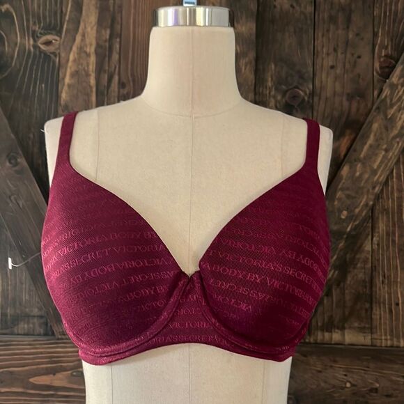 Body by Victoria vintage signature full coverage bra Sz-34D - Picture 1 of 10